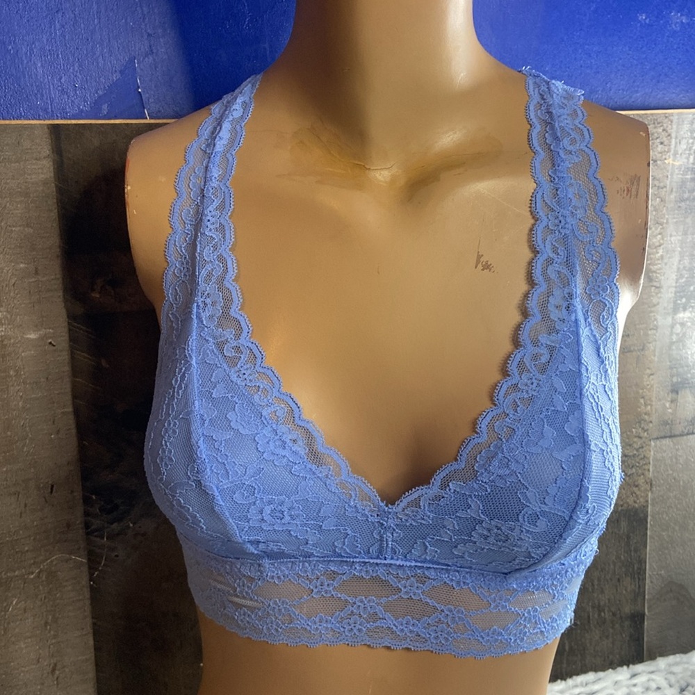 Victoria's Secret Blue Lace Bralette